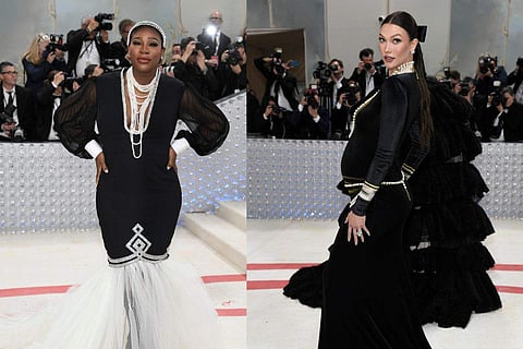 Serena Williams and Karlie Kloss at Met gala 2023