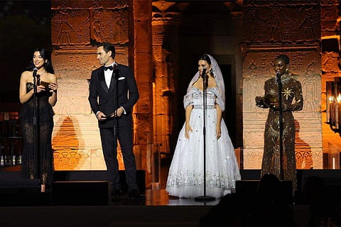 Dua Lipa, Roger Federer, Penélope Cruz, and Michaela Coel speak onstage