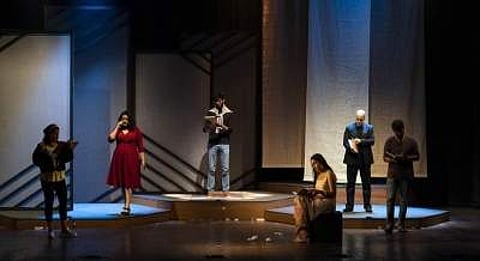 A still from the production