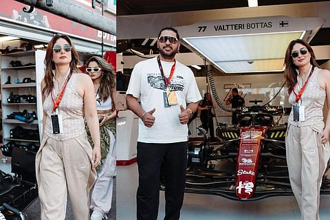 Kareena's trip to Monaco came shortly after she finished filming for her upcoming film The Crew in Goa