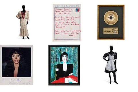 Singer-songwriter Donna Summer's memorabilia will be offered in an online sale by Christie's in June 2023, open for bidding from June 15 through June 29.