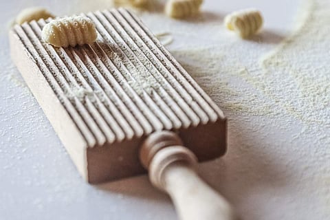 From the pasta making session