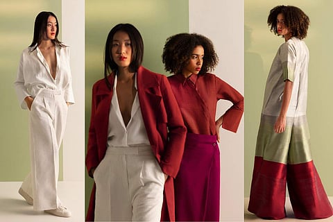 Models flaunting pieces from 'Release 9'