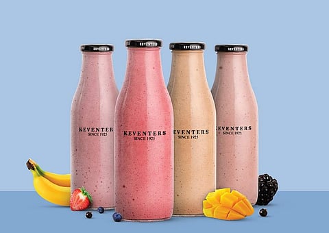 The new range of smoothies