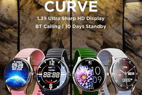 Gizmore launches new smartwatch with Ultra HD Curve display