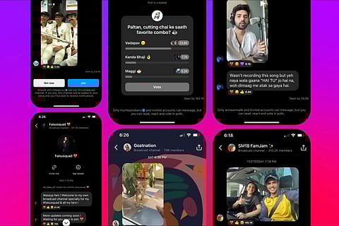 Instagram broadcast channels now rolling out globally