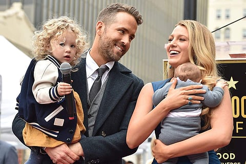 Ryan, Blake with their kids