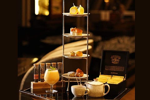 Mango desserts and beverages at JW lounge