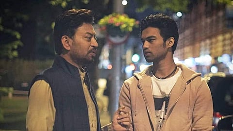 Irrfan Khan with elder son Babil Khan