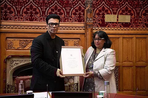 KJo honoured by British Parliament