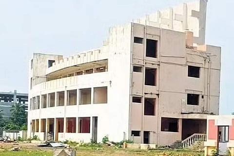 Prarthana drive-in theatre on ECR (Photo | Monish Linus)