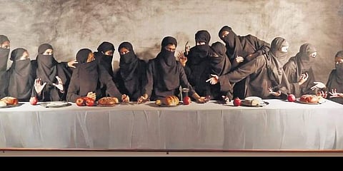 An artwork from the exhibition