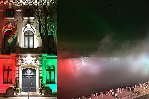 Indian Embassy in New York and Niagra Falls