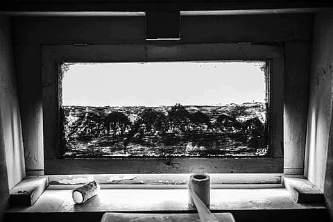 Photograph at the exhibit