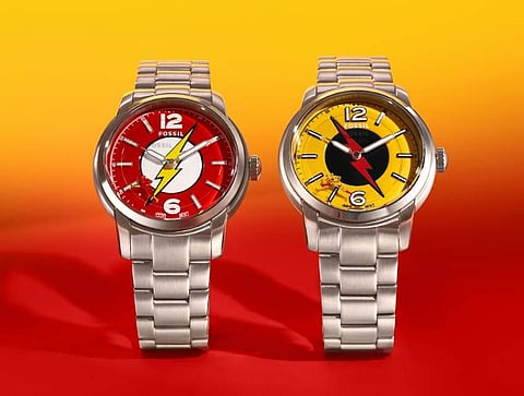 Limited-edition Flash x Fossil watch collection