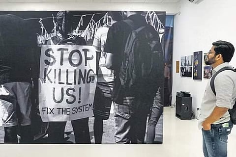 The exhibition is on till July 2 | R Krishnaraj