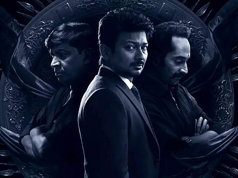 A poster of Maamannan