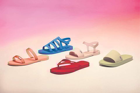 Melissa's colourful jelly shoes