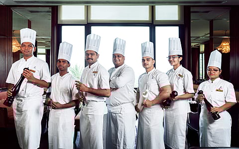 Culinary team at The Leela Palace Chennai