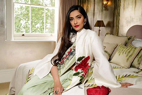 Sonam Kapoor's outfit for the party
