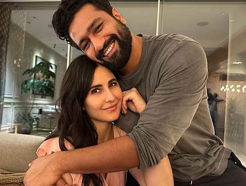 (L-R) Katrina Kaif, Vicky Kaushal
