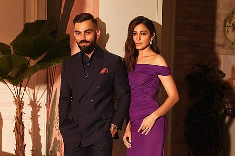 (L-R) Virat Kohli, Anushka Sharma