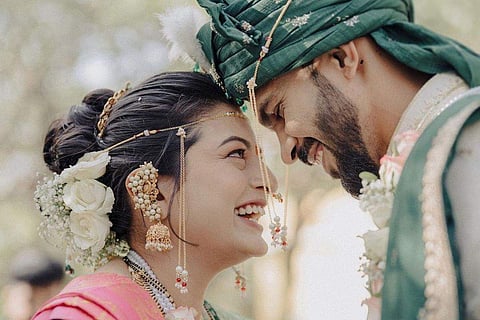 Ruturaj Gaikwad with Utkarsha Pawar