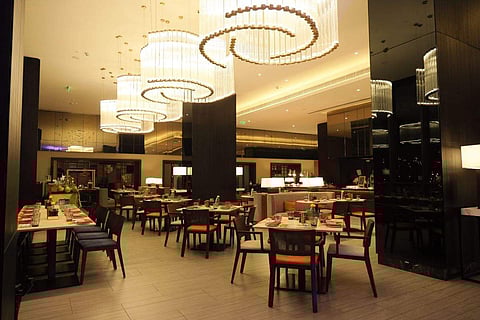 In frame: a section of the restaurant