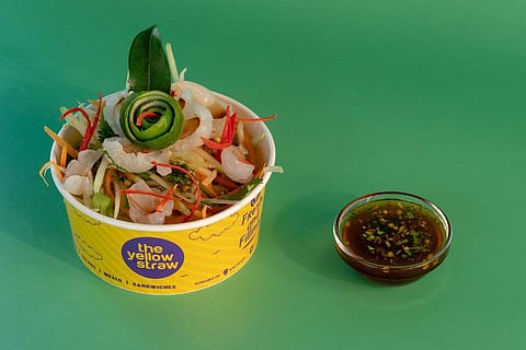 Pakchoi Litchi Salad