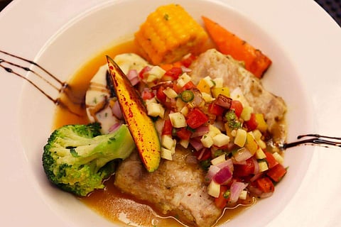 Mango dishes at Canteen Pub and Grub