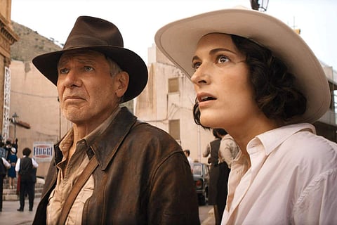 A still from Indiana Jones and The Dial of Destiny