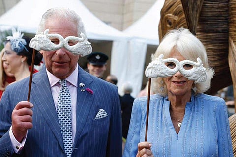 King Charles III and Queen Camilla at Animal Ball 2023
