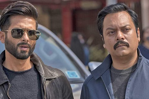 Shahid Kapoor (L) Zeishan Quadri (R)