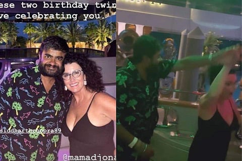 Siddharth Chopra and Denise Jonas