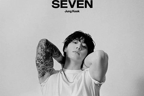 The instrumental version of Seven also debuted in 65th place