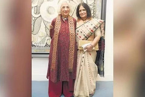 Anjolie Ela Menon and Uma Nair