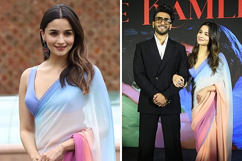 Alia and Ranveer at RRKPK song launch