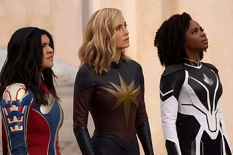 A still from 'The Marvels' | Pic: IANS Photo