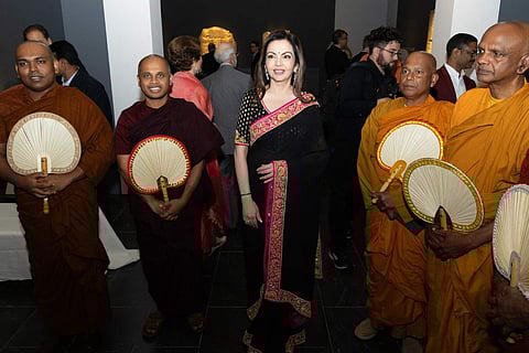 Nita Ambani at the special screening of the exhibition