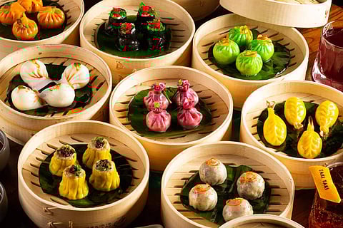 Taki Taki's Unlimited Dim Sum and Sushi spread