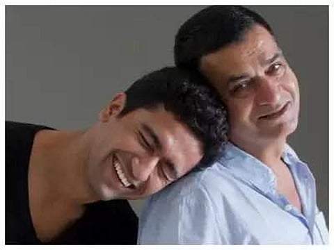 Vicky Kaushal with father Sham Kaushal