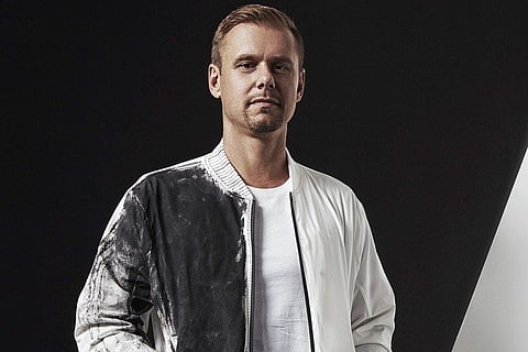 In frame: Armin van Buuren