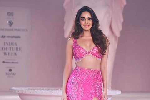 Kiara Advani at Falguni Shane Peacock show at India Couture Week