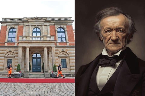 Wagner supervised the building of the Festspielhaus that opened for performances in 1876