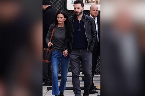 Courteney Cox and Johnny McDaid