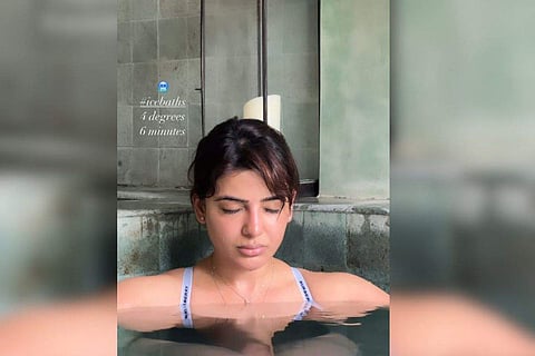 Samantha is currently on an acting break