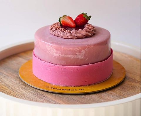 Strawberry cake from the new Barbie Collection123