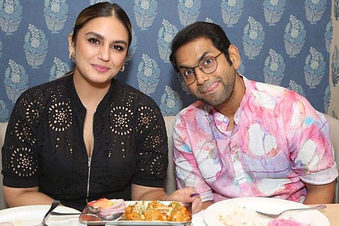 Huma Qureshi and Sharib Hashmi at Saleem's