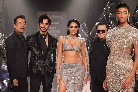 Sobhita Dhulipala and Ishaan Khatter at ICW 2023