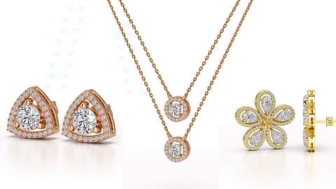 Lab grown diamond collection